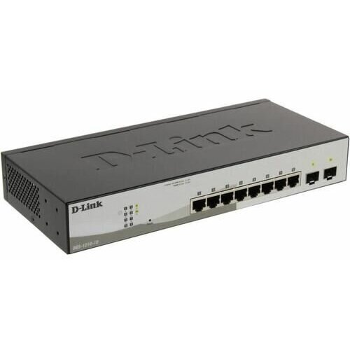 Коммутатор D-Link 1210-10 FL1A 8 x RJ45 2529000₽