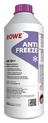 Антифриз g12++ rowe hightec antifreeze an концентрат 1,5л красный, rowe, 21033-0015-99