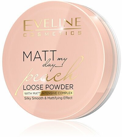 Транспарентная матирующая пудра Peach серии Matt My Day Loose Powder, 6 Гр