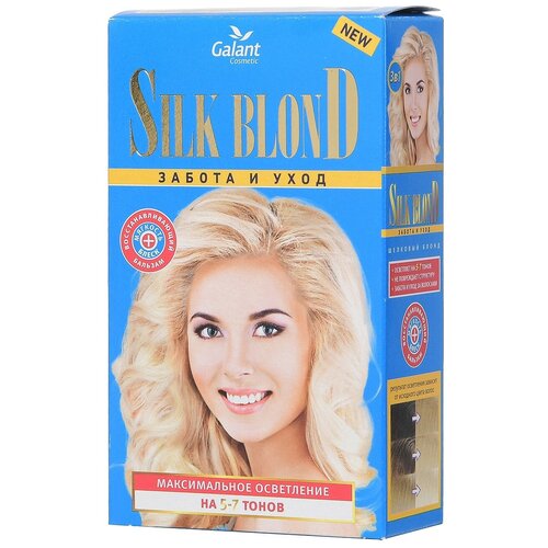 Galant Cosmetic осветлитель для волос Silk blond, 163 г eclair super blond осветлитель для волос