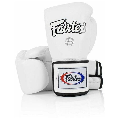 Fairtex Боксерские перчатки Fairtex BGV-5 White перчатки боксерские fairtex bgv 22 metallic red 12 oz