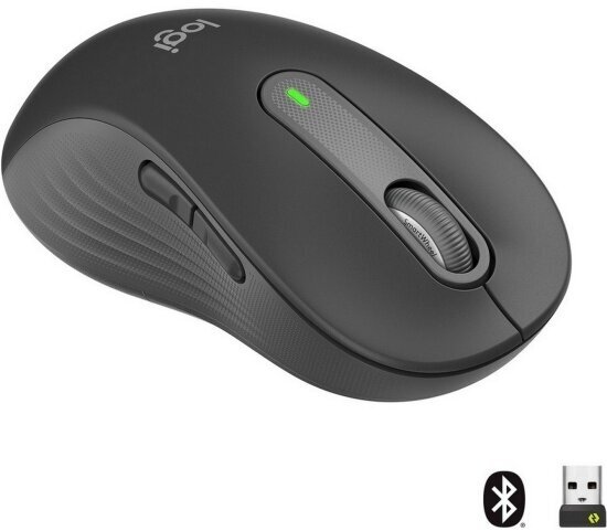 Мышь беспроводная Logitech Signature M650 L Left Graphite (910-006239)