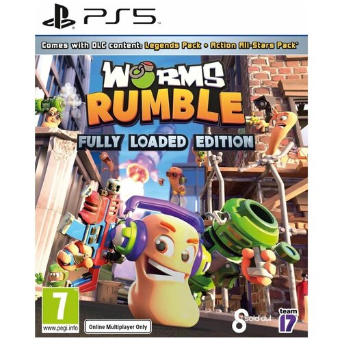 Worms Rumble: Fully Loaded Edition (русские субтитры) (PS5) worms rumble deluxe edition