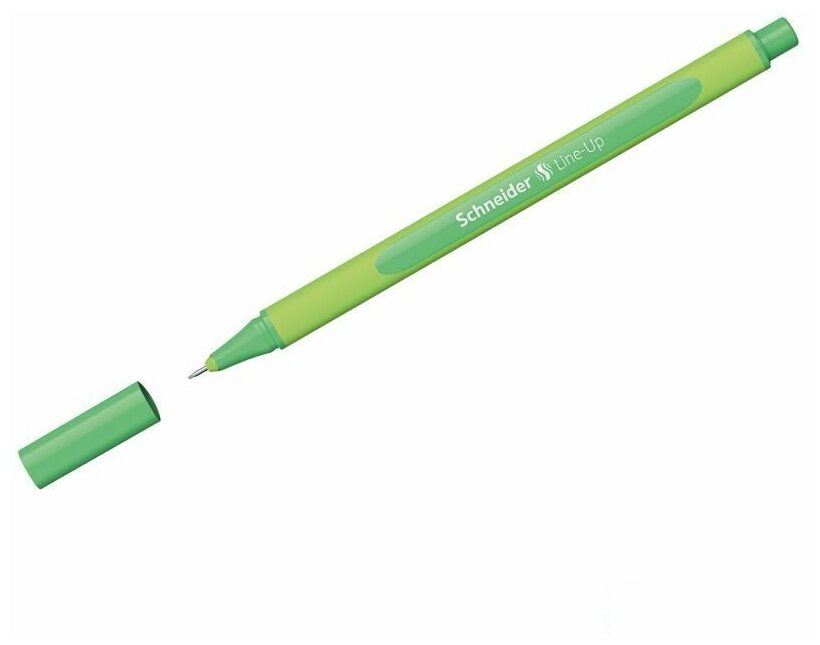 Ручка капиллярная Schneider Line-Up (0.4мм, трехгранная) зеленая (191015)