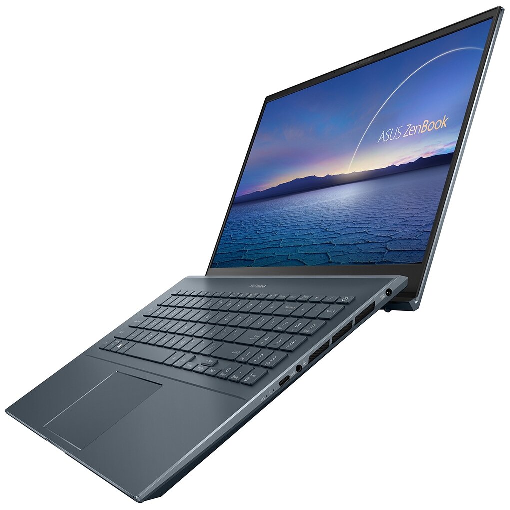 Ноутбук Asus Zenbook 15 Pro UX535LI-BN223T Pine Grey Core i7-10870H16G1Tb SSDNV GTX1650Ti 4Gb156 FHD IPS AGWiFiBTWin10