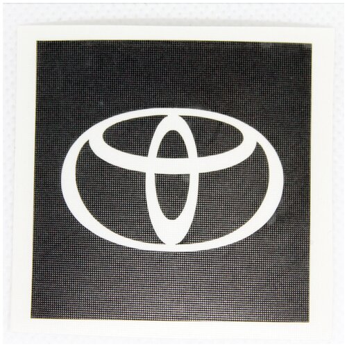Трафарет наклейка Тойота 50х50мм на монтажной плёнке Toyota