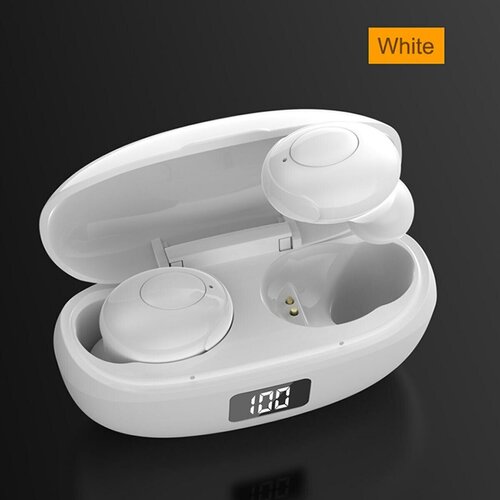 Беспроводные наушники USAMS USAMS-ES TWS Earbuds - ES Series BT 5.0 (white) (BHUES01) usams es tws earbuds es series bt 5 0 white