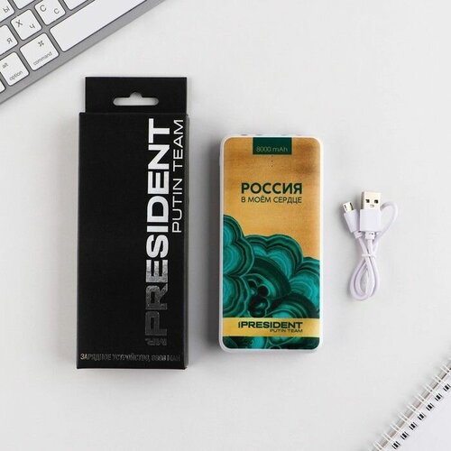 Зарядное устройство Россия в моем сердце 8000мА модель PB-19 145 х 69 см 272000₽