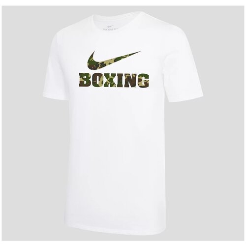 561416-100/футболка MTO/NIKE S/S DRI-FIT TEE (SW01/BX01) - Nike - Белый - 52-XL