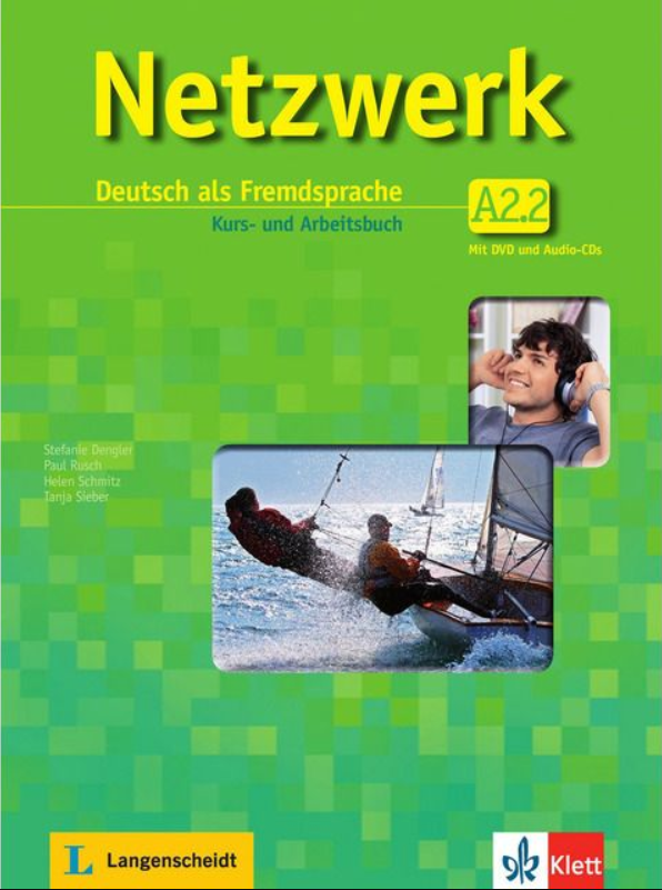 Netzwerk A2.2. Deutsch als Fremdsprache. Kurs- und Arbeitsbuch mit DVD und 2 Audio-CDs - фото №1