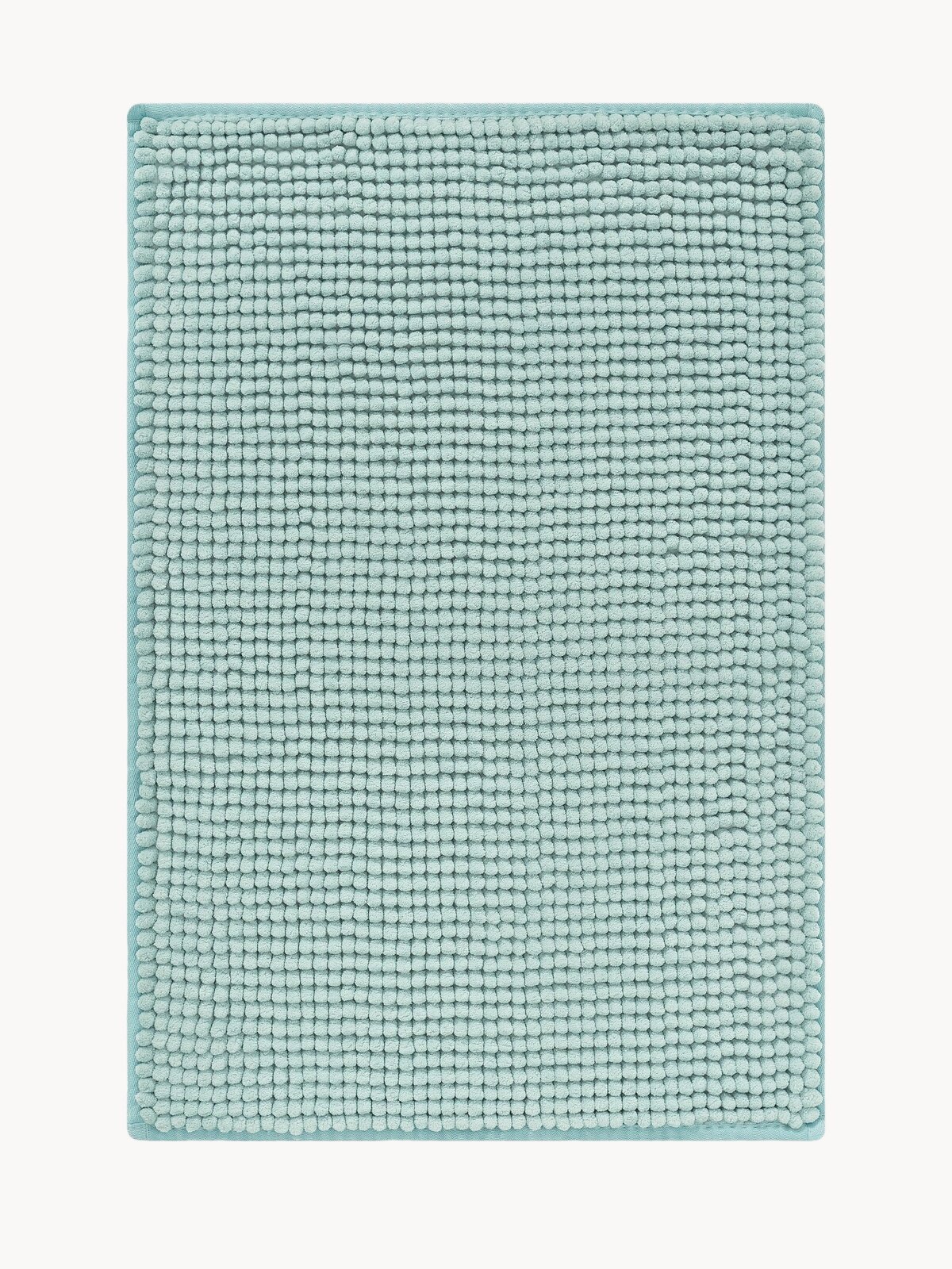 Коврик для ванной и туалета хлопковый от бренда Arya home Softy 40x60 мятный