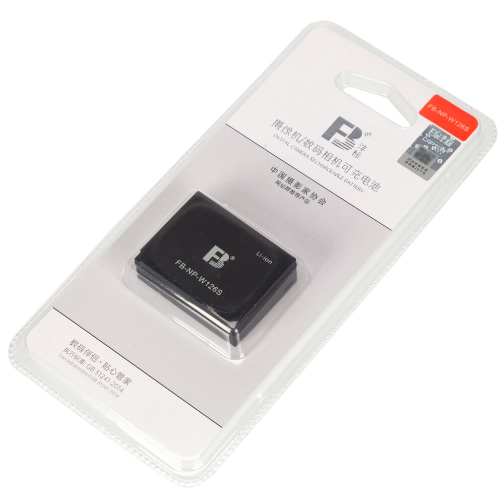 Аккумулятор FB NP-W126 для Fujifilm X-E1, XE1, X-Pro1, XPro1, HS33, 30 EXR