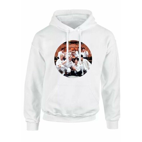 фото Толстовка goodbrelok, размер 52, белый