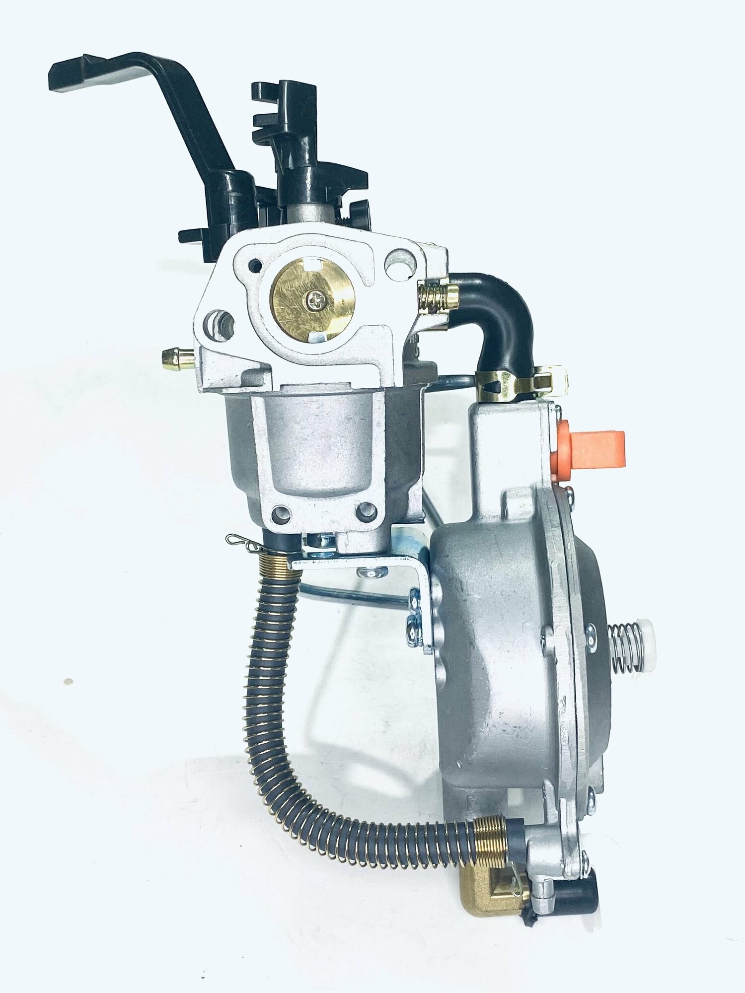 Карбюратор двухтопливный 168F/170F для генератора 2-3 кВт (газ + бензин) с рычагом - фотография № 12
