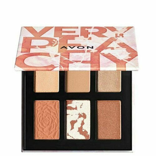 AVON Палетка теней для век Персиковый экстаз/Very Peachy