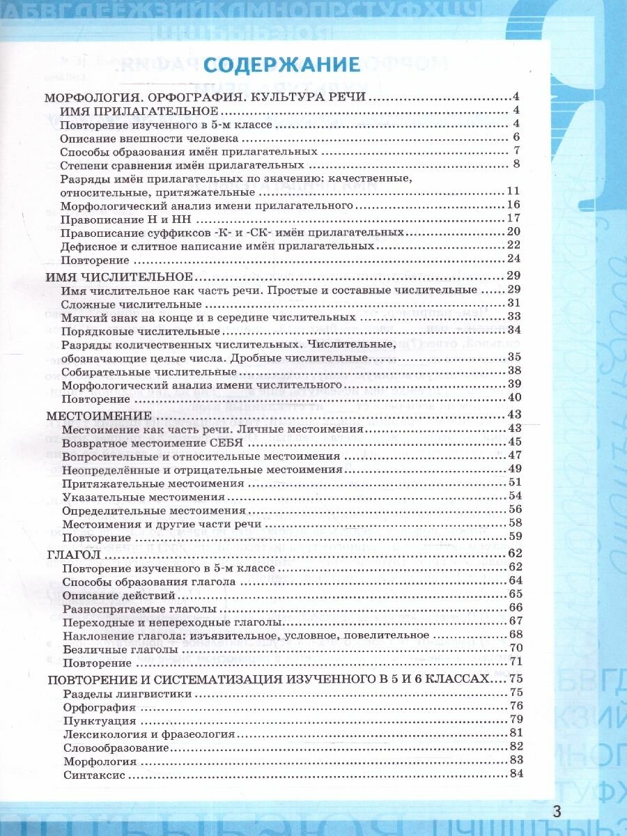 Рабочая Тетрадь по Русскому языку. 6 класс. Часть 2. К учебнику М. Т. Баранова, Т.А. Ладыжевской, Л.А. Тростенцовой - фото №2