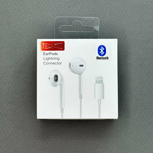 Наушники проводные Lightning для iPhone BlueTooth соединение 29900₽