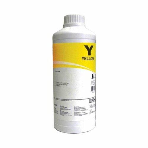 Чернила для HP (121/901) CС643/CС656 (1л, yellow) H4060-01LY InkTec чернила inktec epson yellow e0010 01ly 1 литр