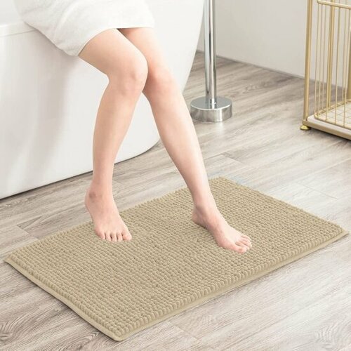 Коврик Arya Home Arya из синели 50x70 Softy бежевый 615₽