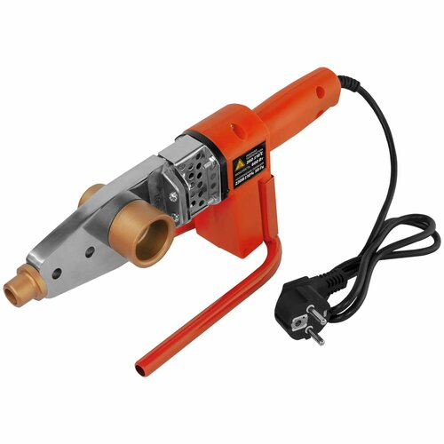 Паяльник для полипропиленовых труб для быстрой сварки Металлический кейс три насадки 20 25 32 мм с износостойким тефлоновым покрытием подставка Индикаторы нагрева Max t - 280 Винт М8 - 3 шт 685000₽