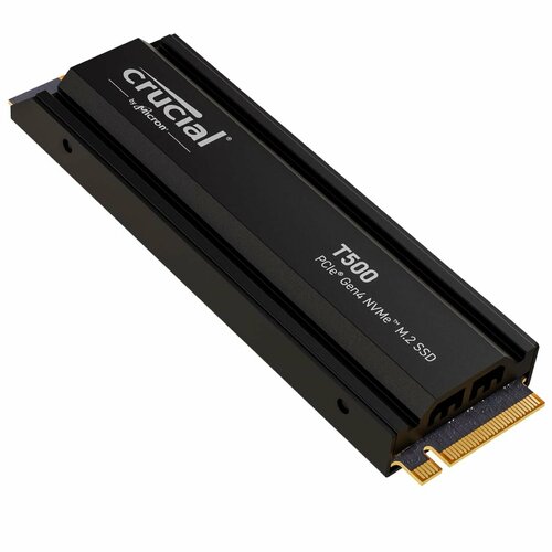SSD накопитель Crucial T500 pro 1tb with heatsink / T1000T500SSD5