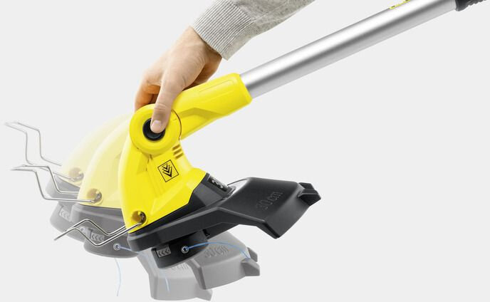 Триммер электрический Karcher LTR 18-30 Akku-Set (9.702-411.0) - фотография № 4