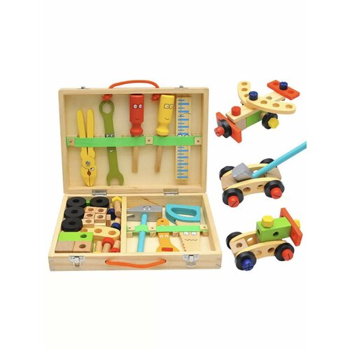 Конструктор набор инструментов. Развивающая игрушка