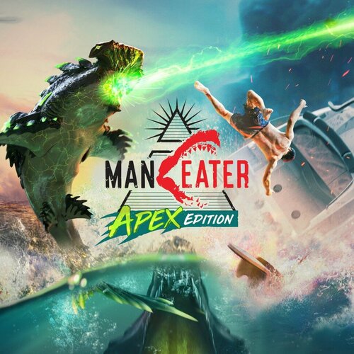 Игра Maneater Apex Edition Xbox One, Xbox Series S, Xbox Series X цифровой ключ