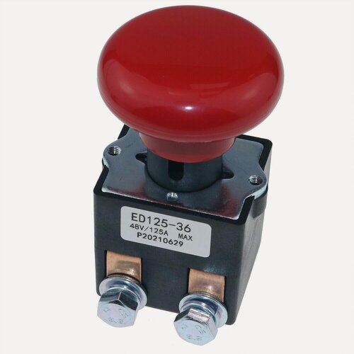Изображение товара Аварийный выключатель кнопка MyPads TM350441 48V АС250 ED125 125A для вилочного погрузчика Big Joe EZ30