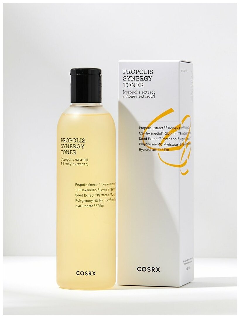 COSRX Тонер с прополисом Propolis Synergy Toner Honey extract, 280 мл — фото 1