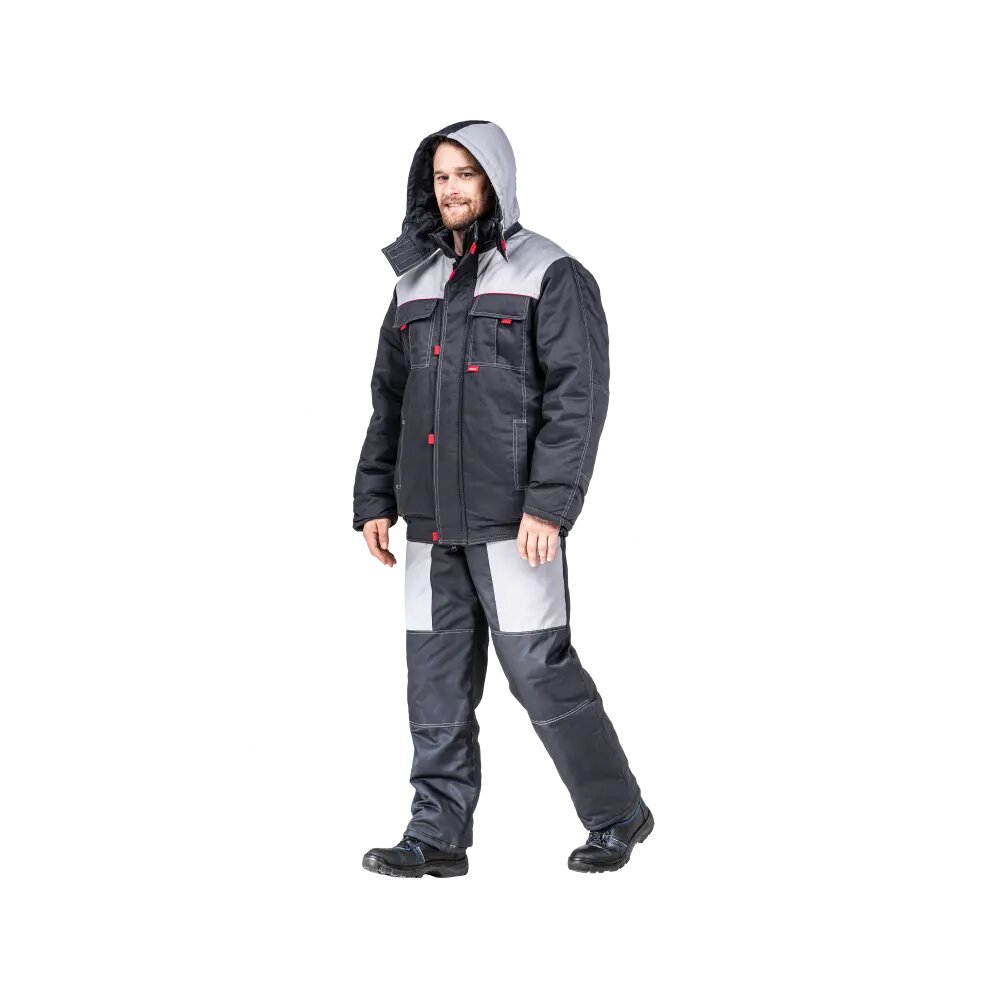 Костюм рабочий Фаворит утепленный куртка+полукомбинезон р.44-46/170-176