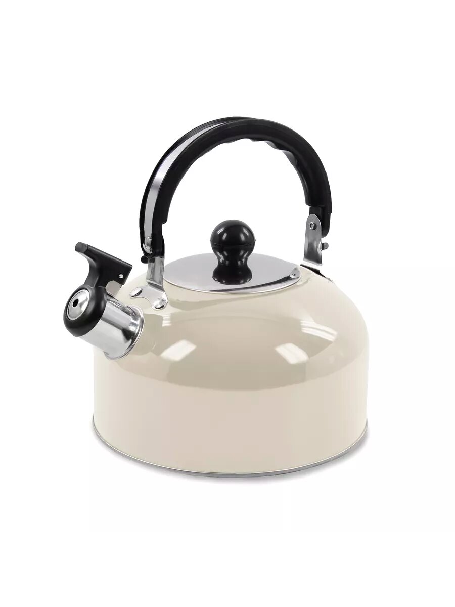 Чайник HOME ELEMENT HE-WK1602, со свистком, нержавеющая сталь