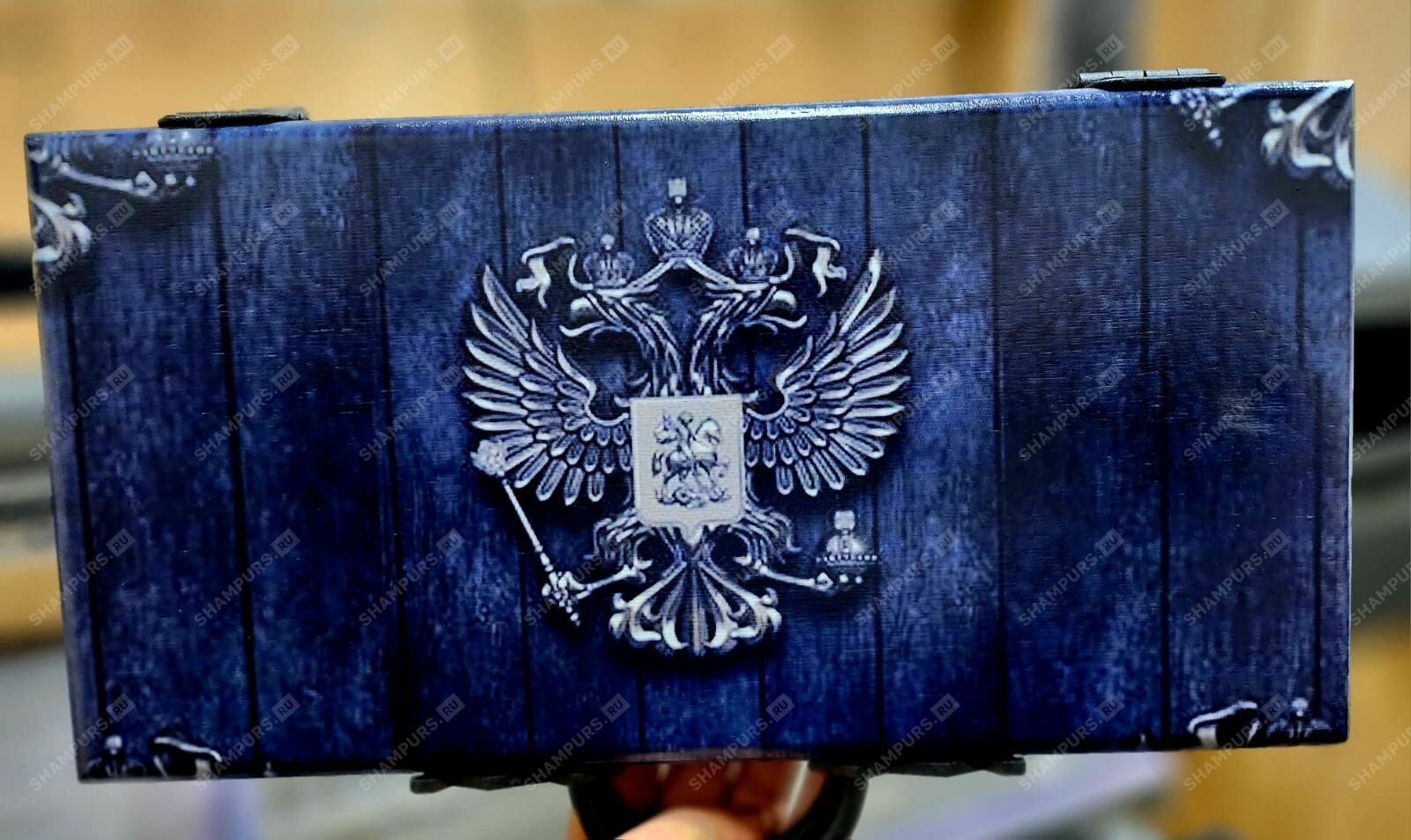 Подарочный набор Герб РФ (топор+нож) — фото 1