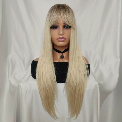 Изображение товара Парик женский, блонд, каскад, длинные волосы