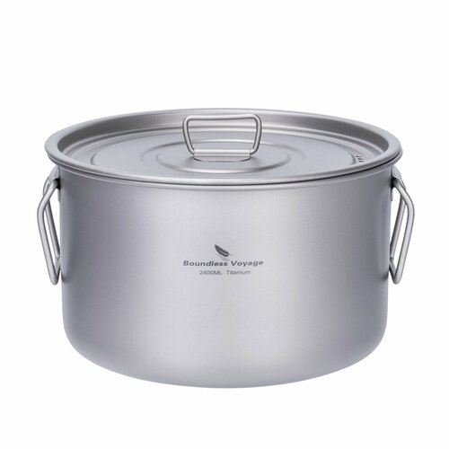 Титановая посуда для кемпинга Boundless Voyage в ассортименте Ti2108C 24L 1PCS 3521₽