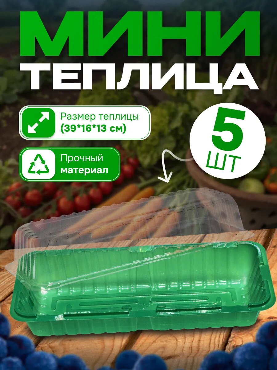 Парник для рассады набор 5 шт.