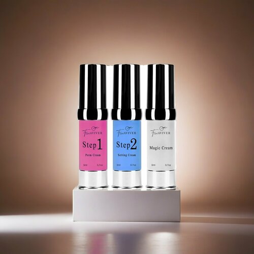 Набор для ламинирования ресниц и бровей FreiAVIVER 3 шага по 5 мл 2550₽