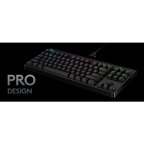 Игровая клавиатура Logitech PRO X TKL LIGHTSPEED gaming keyboard русская гравировка GX Red 4500000₽