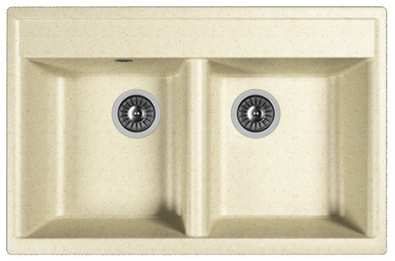 Кухонная мойка Dr.Gans Астра 780 латте 25.060. E0780.403