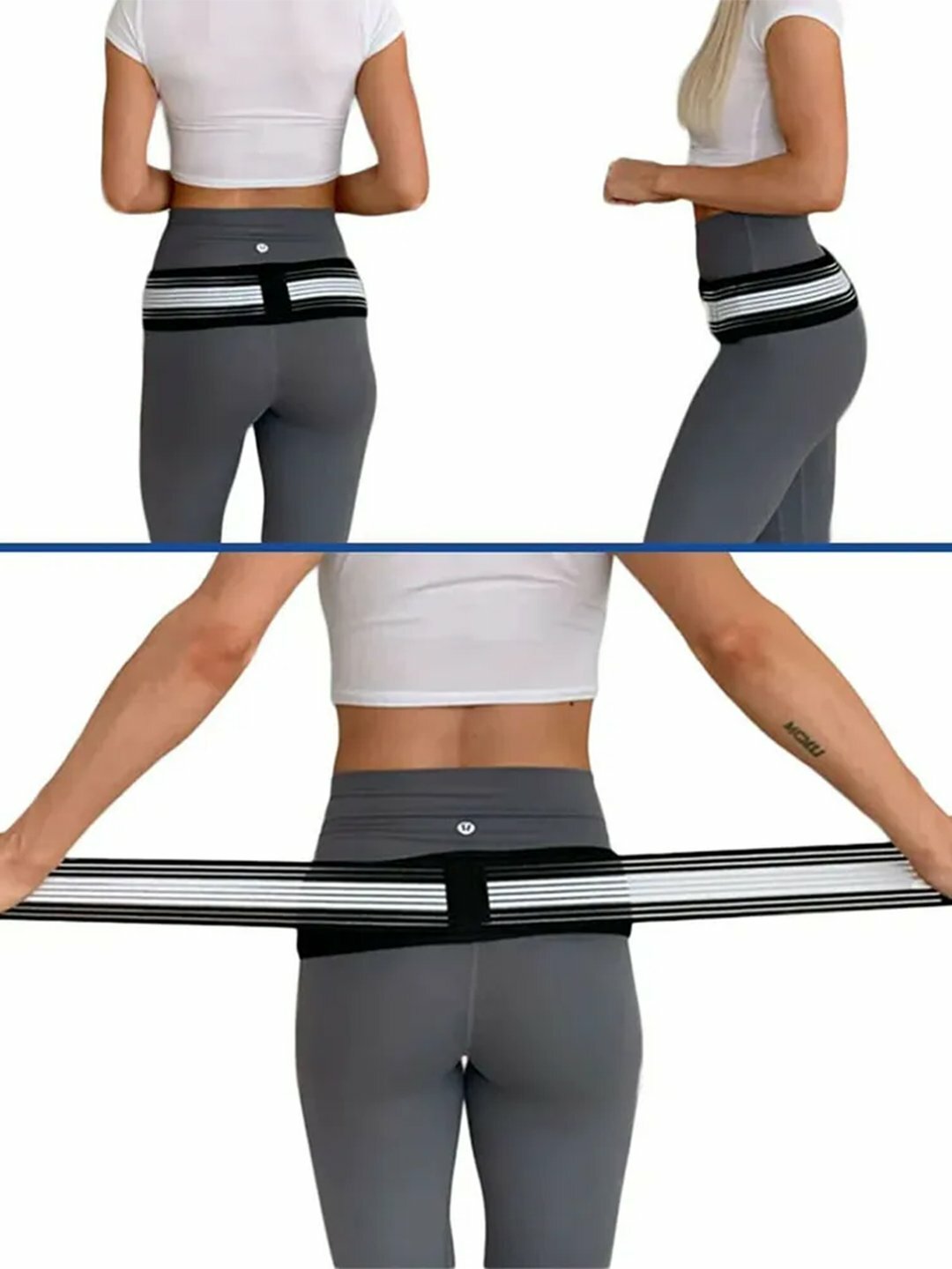 Компресс-пояс, для боли в спине, 1 слой, текстиль, полипропилен, пенополиуретан — фото 1