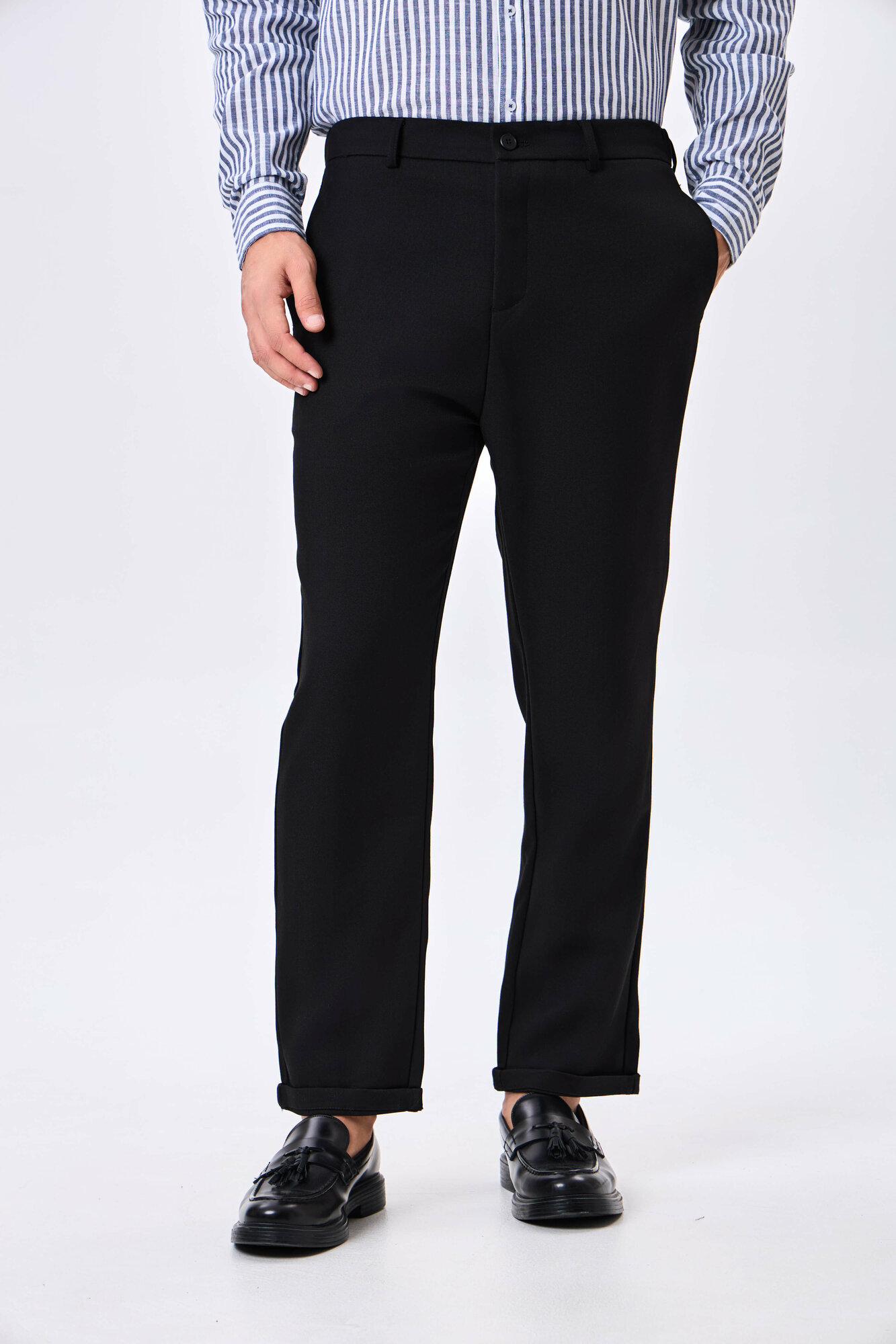 Брюки TERRA PRO, размер 32, black