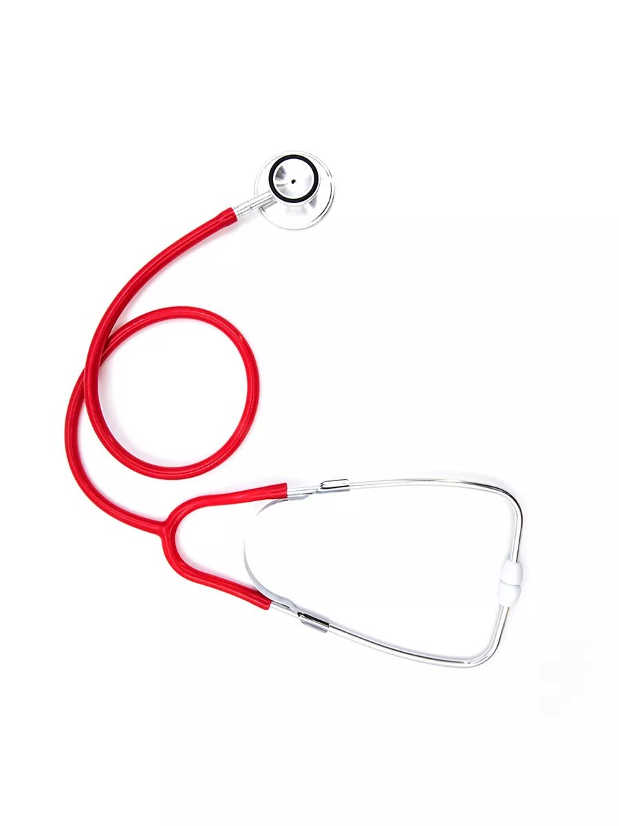 Фонендоскопы Стетоскоп Little Doctor Prof-I для врачей и среднего медицинского персонала, темно-красный, имеет Регистрационное удостоверение