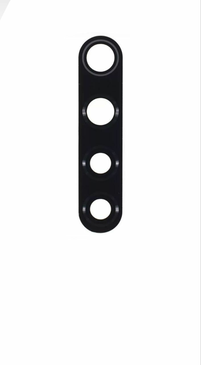 Стекло задней камеры для Xiaomi Redmi Note 8/ Redmi Note 8T / Redmi Note 8 2021 (без рамки) (черный)