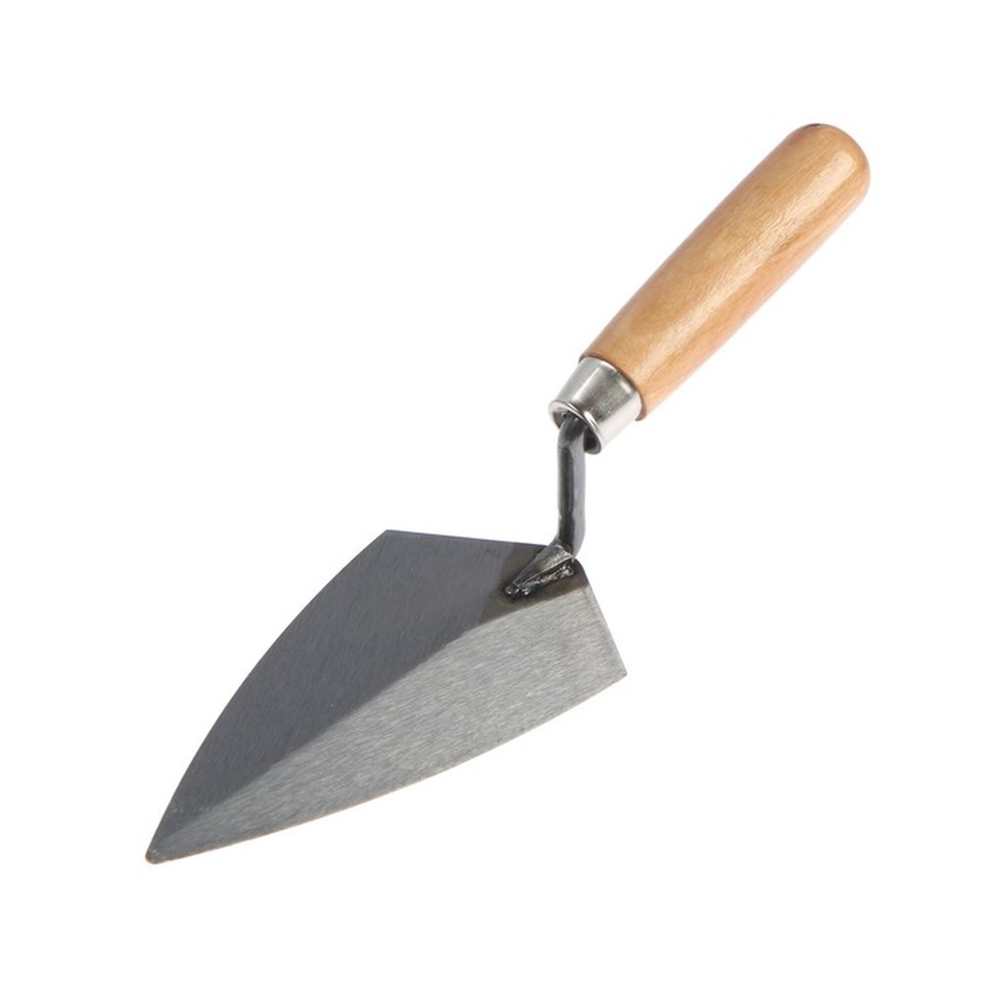 Кельма штукатура тундра усиленная деревянная рукоятка 175 мм