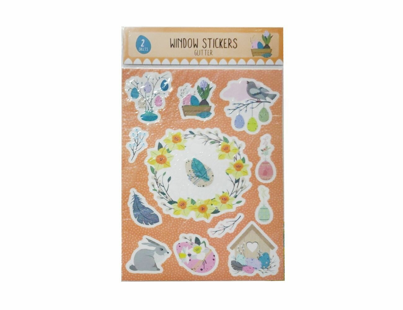 Наклейки для яиц пасхальное попурри 29*х21 см Koopman International 492403070-1