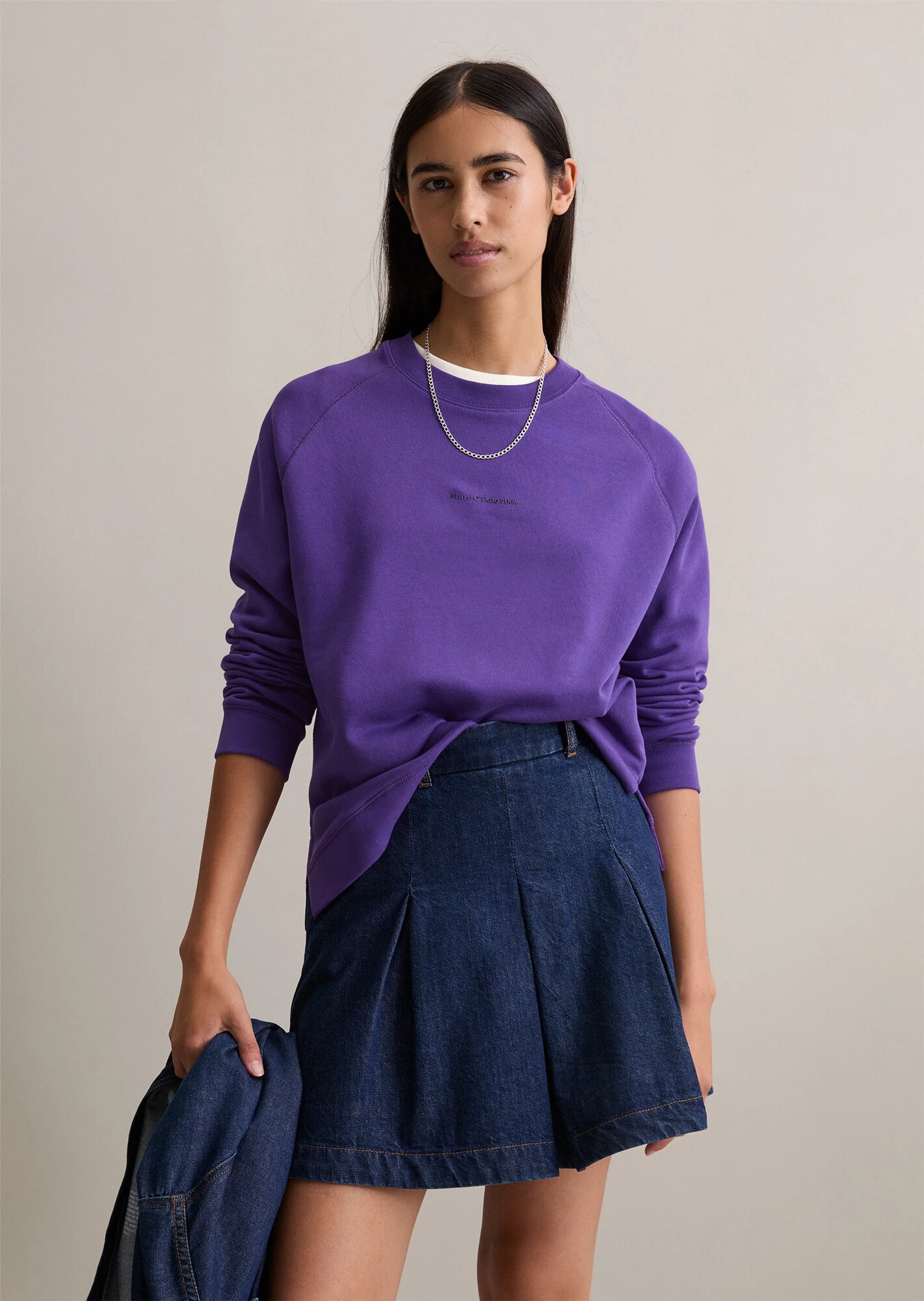Свитшот Marc O'Polo, размер S, , фиолетовый