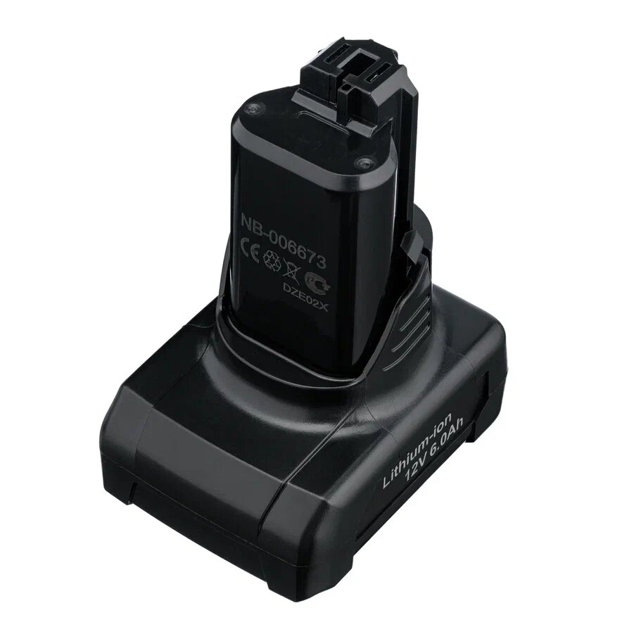 Аккумулятор для Bosch GBA 12V 6.0 Ah / 1600A00X7H, li-ion, черный — фото 1