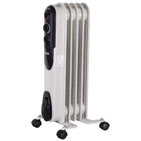 Радиатор электрич. 5 секц. масл. ОМПТ- 5Н (1кВт) Ресанта, РЕСАНТА 67/3/2 (1 шт.)