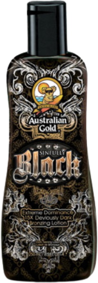 Крем для загара Sinfully Black Australian Gold