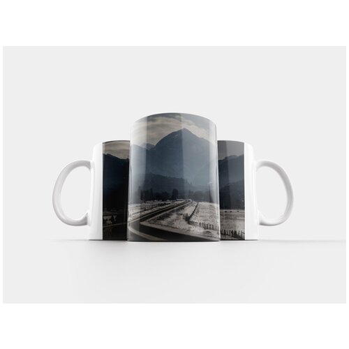 фото Кружка "улица, дорога, зима" 320 мл lotsprints